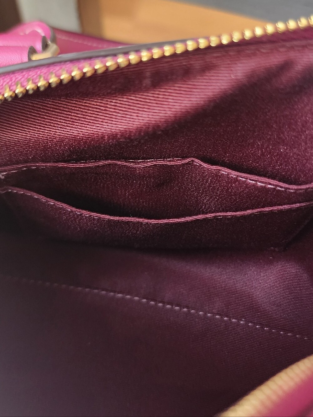 Coach Mini Rowan Crossbody Bag - Pink Cherry - Picture 13 of 16